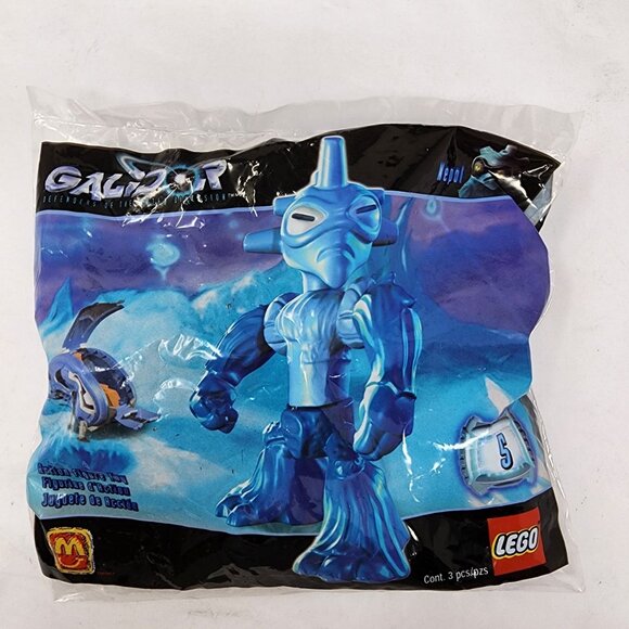 Lego Gladiator Set of 5 2002 McDonalds Happy Meal Toys Sealed with Bonus - Picture 2 of 8